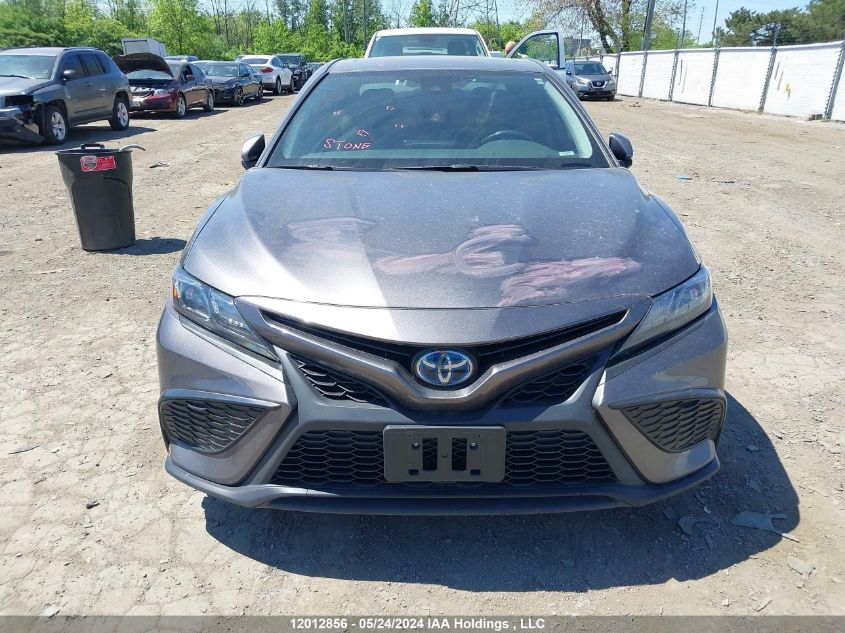 2022 Toyota Camry Hybrid Se VIN: 4T1B21HK0NU017858 Lot: 12012856