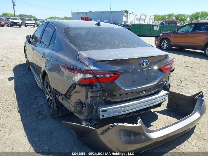 2022 Toyota Camry Hybrid Se VIN: 4T1B21HK0NU017858 Lot: 12012856