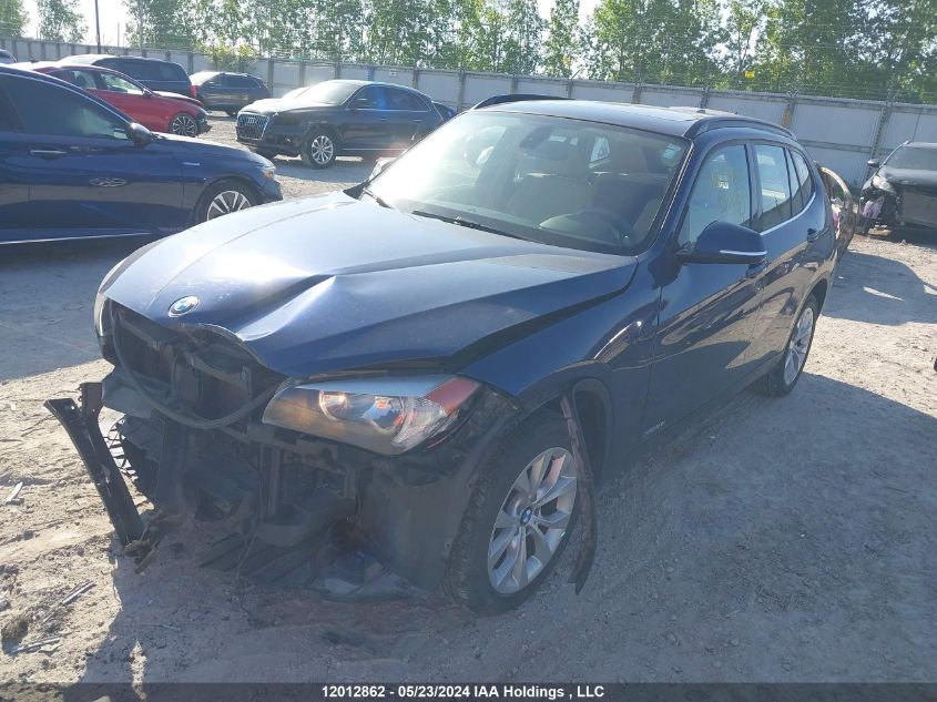 2014 BMW X1 VIN: WBAVL1C55EVY23749 Lot: 12012862