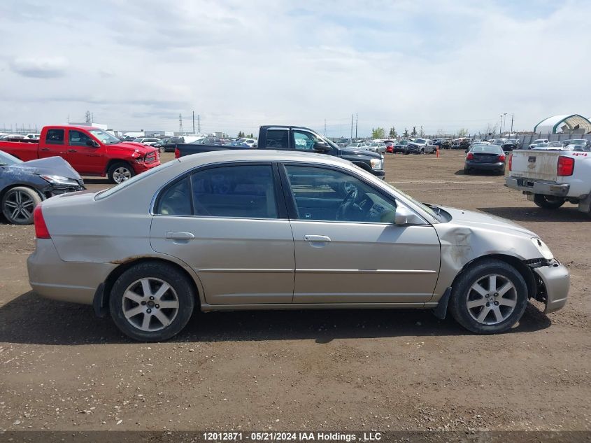 2003 Acura El VIN: 2HHES36883H004390 Lot: 12012871