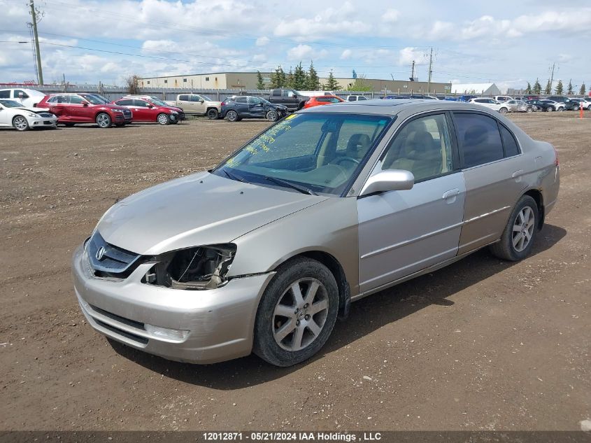 2003 Acura El VIN: 2HHES36883H004390 Lot: 12012871