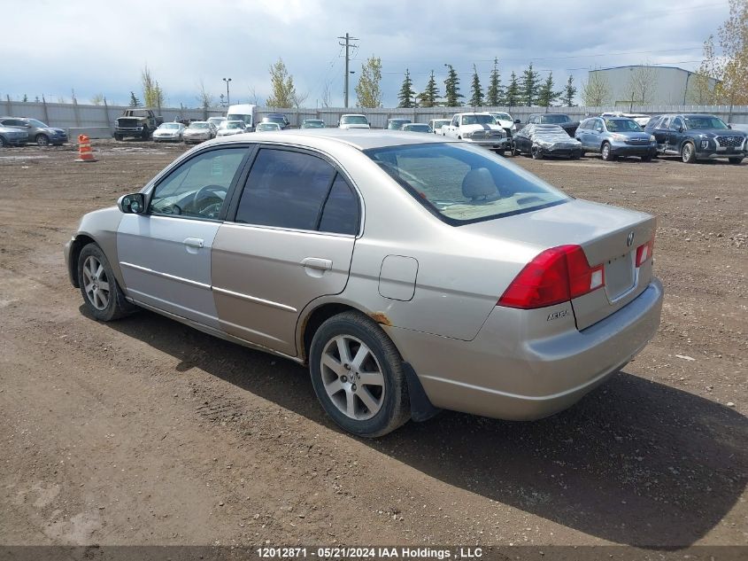 2003 Acura El VIN: 2HHES36883H004390 Lot: 12012871