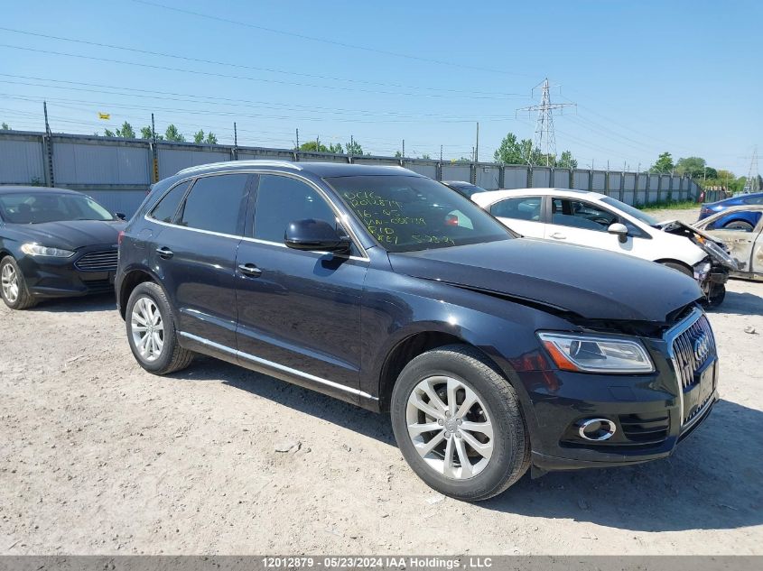 2016 Audi Q5 Premium Plus VIN: WA1L2AFP1GA038739 Lot: 12012879