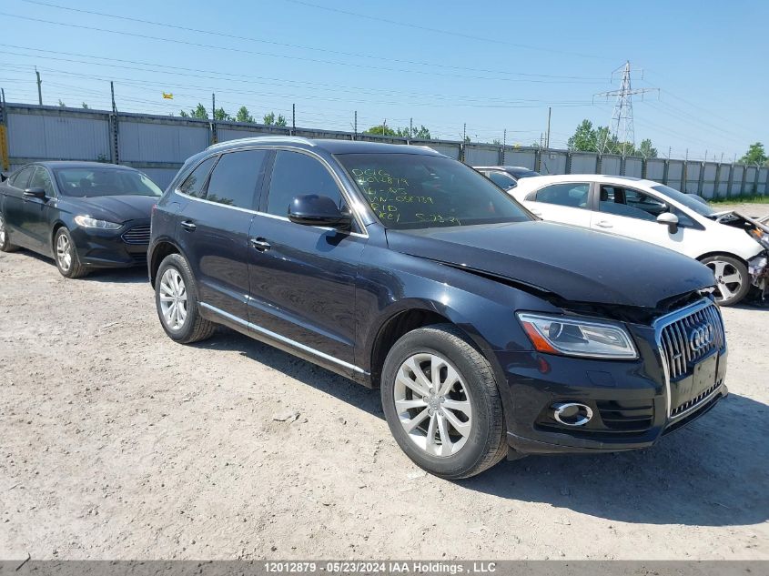 2016 Audi Q5 Premium Plus VIN: WA1L2AFP1GA038739 Lot: 12012879