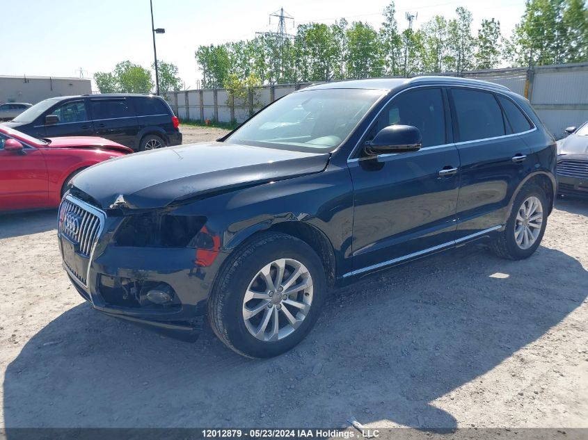 2016 Audi Q5 Premium Plus VIN: WA1L2AFP1GA038739 Lot: 12012879