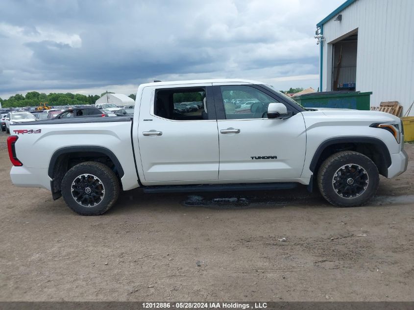 2022 Toyota Tundra Crewmax Limited VIN: 5TFJA5DB1NX021738 Lot: 12012886