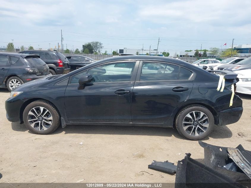 2013 Honda Civic VIN: 2HGFB2F56DH044414 Lot: 12012889