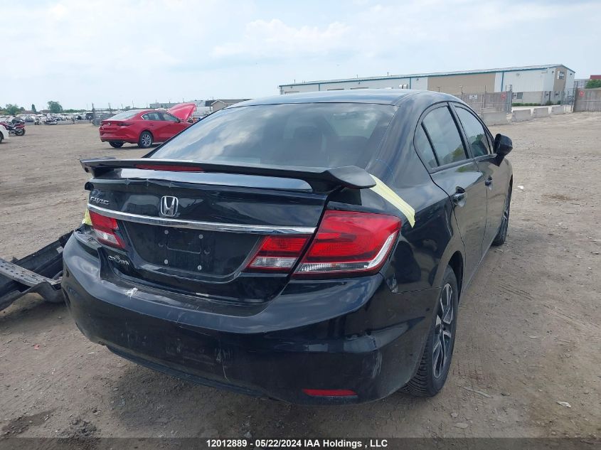 2013 Honda Civic VIN: 2HGFB2F56DH044414 Lot: 12012889