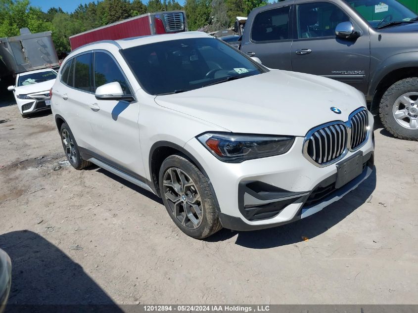 2020 BMW X1 VIN: WBXJG9C01L5N96844 Lot: 12012894