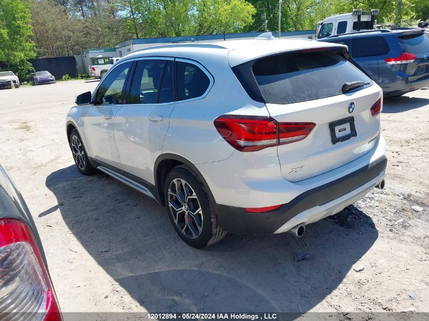 2020 BMW X1 VIN: WBXJG9C01L5N96844 Lot: 12012894