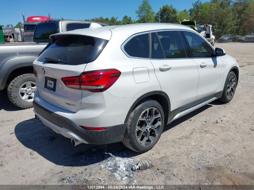 2020 BMW X1 VIN: WBXJG9C01L5N96844 Lot: 12012894