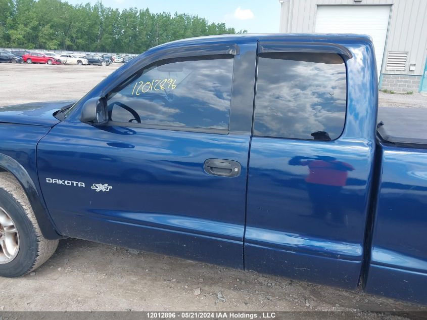 2002 Dodge Dakota VIN: 1B7GL12X32S553786 Lot: 12012896