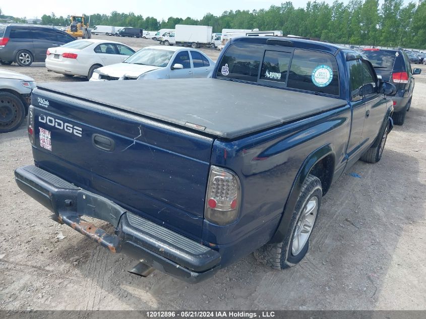 2002 Dodge Dakota VIN: 1B7GL12X32S553786 Lot: 12012896