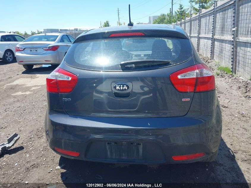 2015 Kia Rio VIN: KNADM5A33F6715899 Lot: 12012902