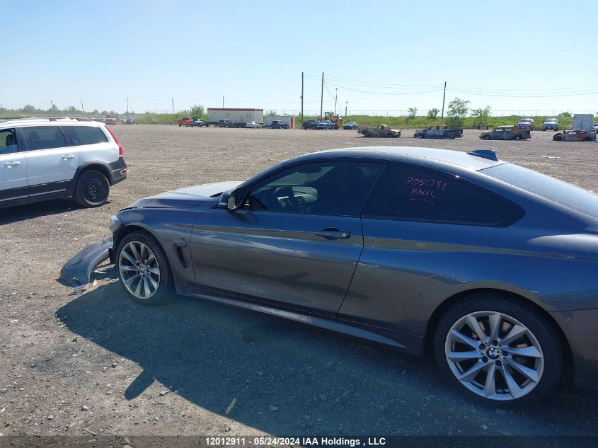 2014 BMW 4 Series 435I xDrive VIN: WBA3R5C55EK186232 Lot: 12012911