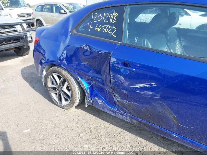 2013 Kia Forte Koup VIN: KNAFW6A30D5665622 Lot: 12012913