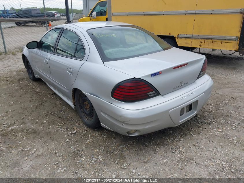 2005 Pontiac Grand Am Se VIN: 1G2NE52E25M143761 Lot: 12012917