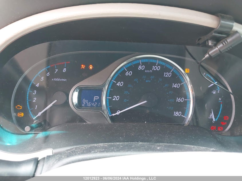 2012 Toyota Sienna Xle 7 Passenger VIN: 5TDYK3DC0CS211607 Lot: 12012923