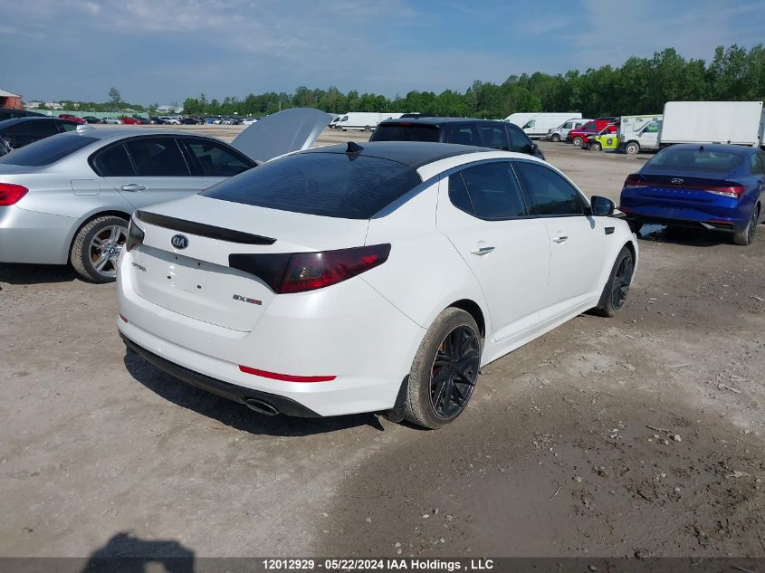 2013 Kia Optima VIN: KNAGR4A69D5331308 Lot: 12012929