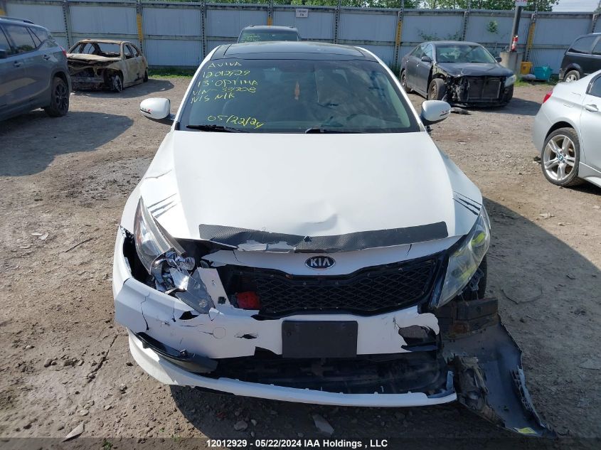 2013 Kia Optima VIN: KNAGR4A69D5331308 Lot: 12012929