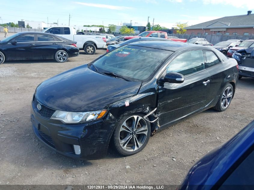 2010 Kia Forte Koup VIN: KNAFW6A32A5305036 Lot: 12012931