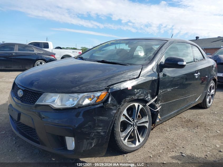 2010 Kia Forte Koup VIN: KNAFW6A32A5305036 Lot: 12012931