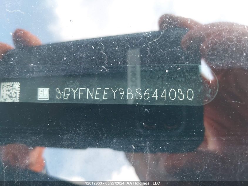 2011 Cadillac Srx VIN: 3GYFNEEY9BS644030 Lot: 12012933