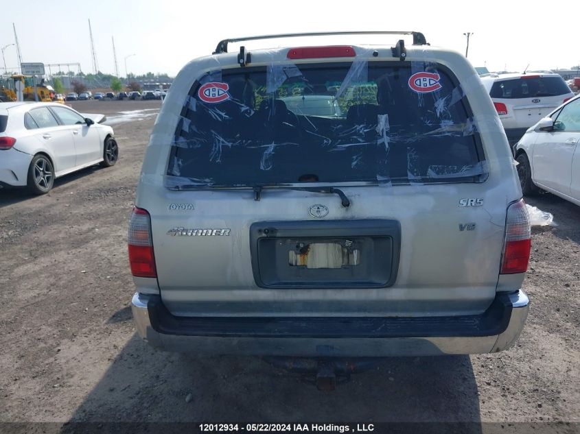 2000 Toyota 4Runner Sr5 VIN: JT3HN86R3Y0310684 Lot: 12012934