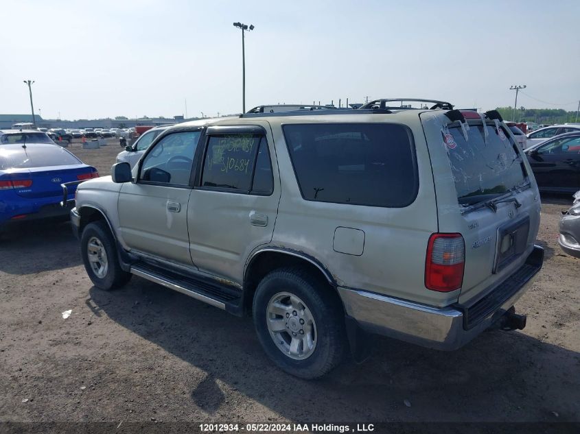 2000 Toyota 4Runner Sr5 VIN: JT3HN86R3Y0310684 Lot: 12012934