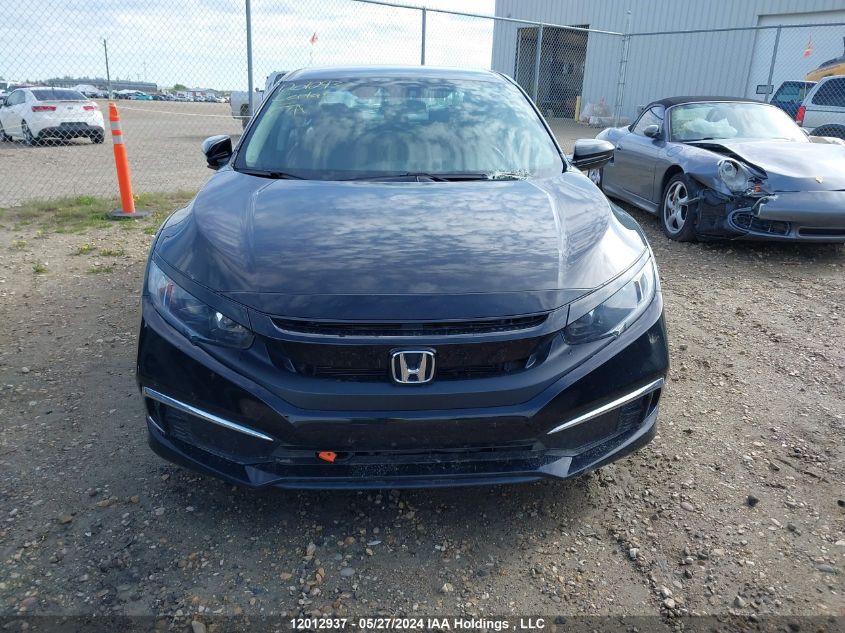 2019 Honda Civic Lx VIN: 2HGFC2F55KH042275 Lot: 12012937