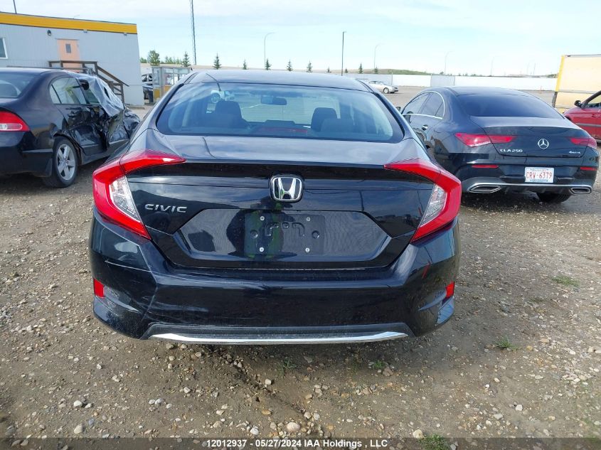 2019 Honda Civic Lx VIN: 2HGFC2F55KH042275 Lot: 12012937