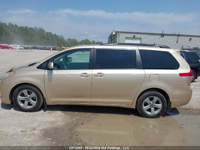 2012 Toyota Sienna Le 8 Passenger VIN: 5TDKK3DCXCS236424 Lot: 12012944