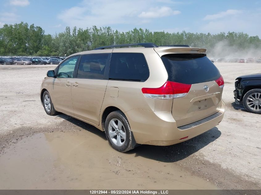 2012 Toyota Sienna Le 8 Passenger VIN: 5TDKK3DCXCS236424 Lot: 12012944