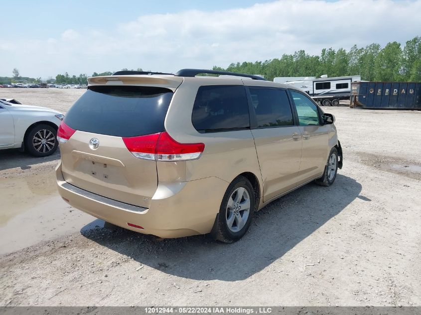 2012 Toyota Sienna Le 8 Passenger VIN: 5TDKK3DCXCS236424 Lot: 12012944