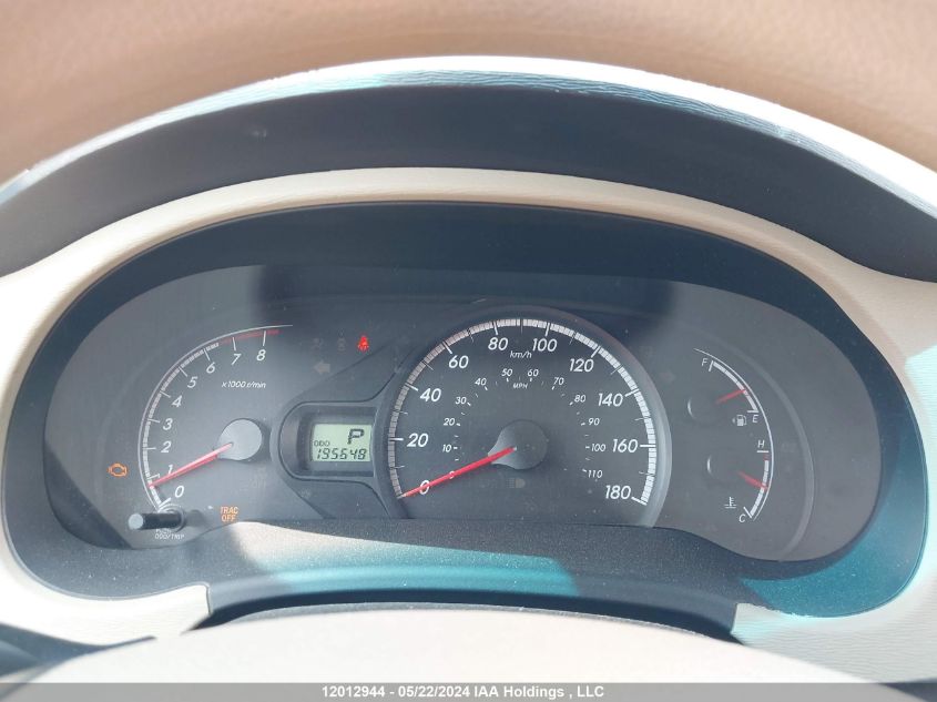 2012 Toyota Sienna Le 8 Passenger VIN: 5TDKK3DCXCS236424 Lot: 12012944