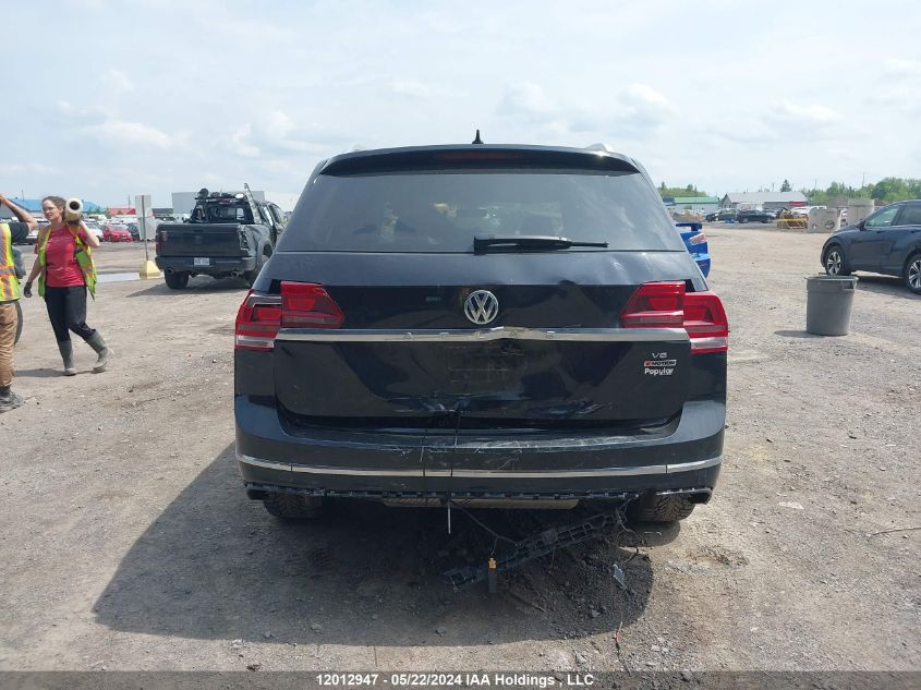 2018 Volkswagen Atlas Sel VIN: 1V2RR2CA3JC565922 Lot: 12012947