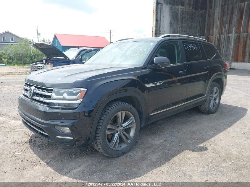 2018 Volkswagen Atlas Sel VIN: 1V2RR2CA3JC565922 Lot: 12012947