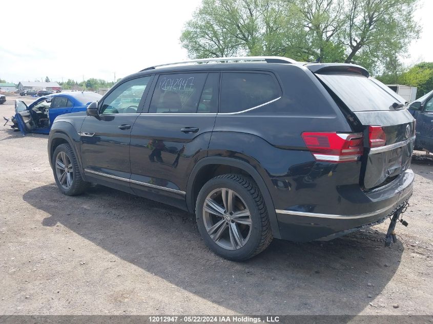 2018 Volkswagen Atlas Sel VIN: 1V2RR2CA3JC565922 Lot: 12012947