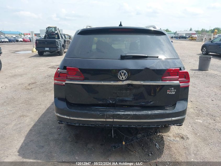 2018 Volkswagen Atlas Sel VIN: 1V2RR2CA3JC565922 Lot: 12012947