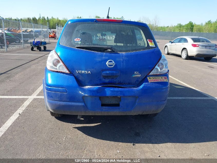 2010 Nissan Versa 1.8Sl VIN: 3N1BC1CP1AL437592 Lot: 12012960