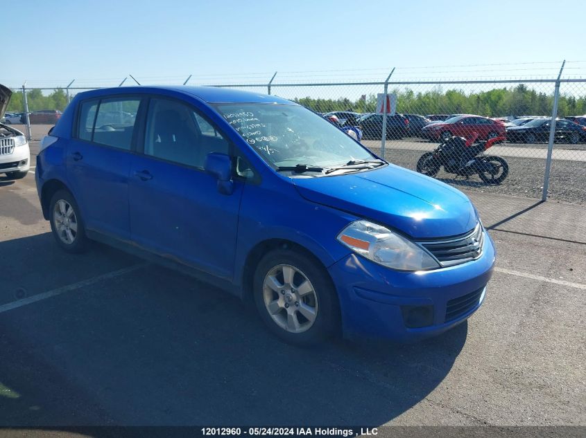 2010 Nissan Versa 1.8Sl VIN: 3N1BC1CP1AL437592 Lot: 12012960