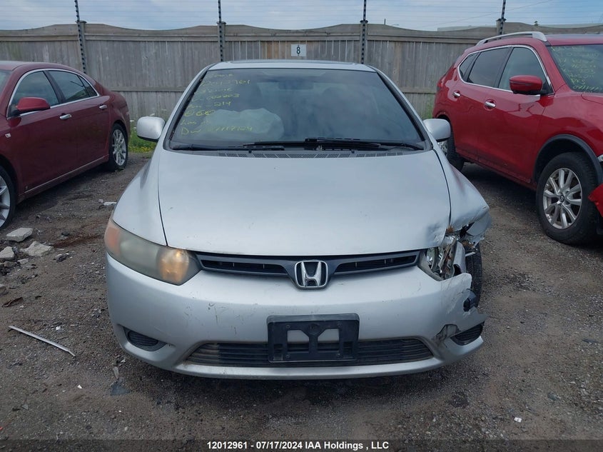 2008 Honda Civic VIN: 2HGFG12908H002203 Lot: 12012961