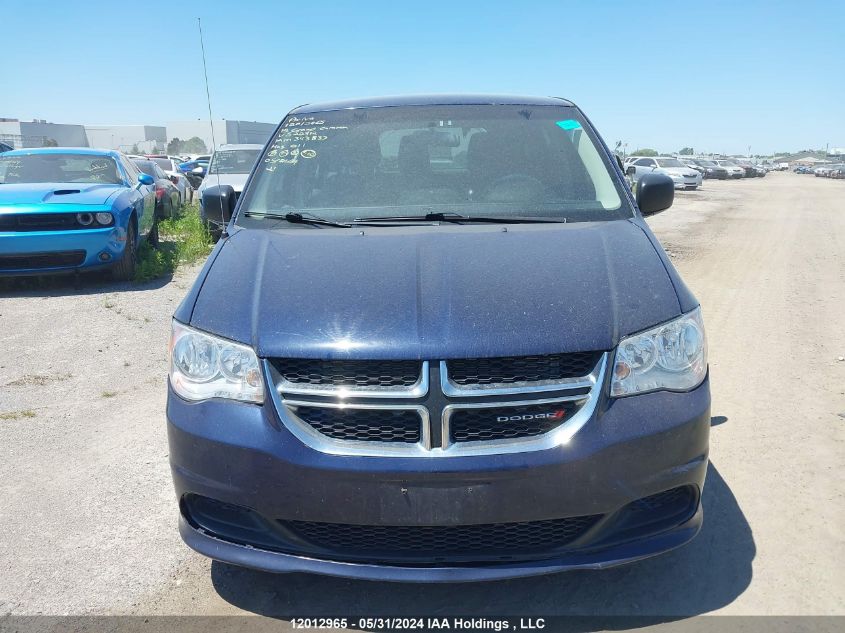 2015 Dodge Grand Caravan Se/Sxt VIN: 2C4RDGBG3FR522912 Lot: 12012965