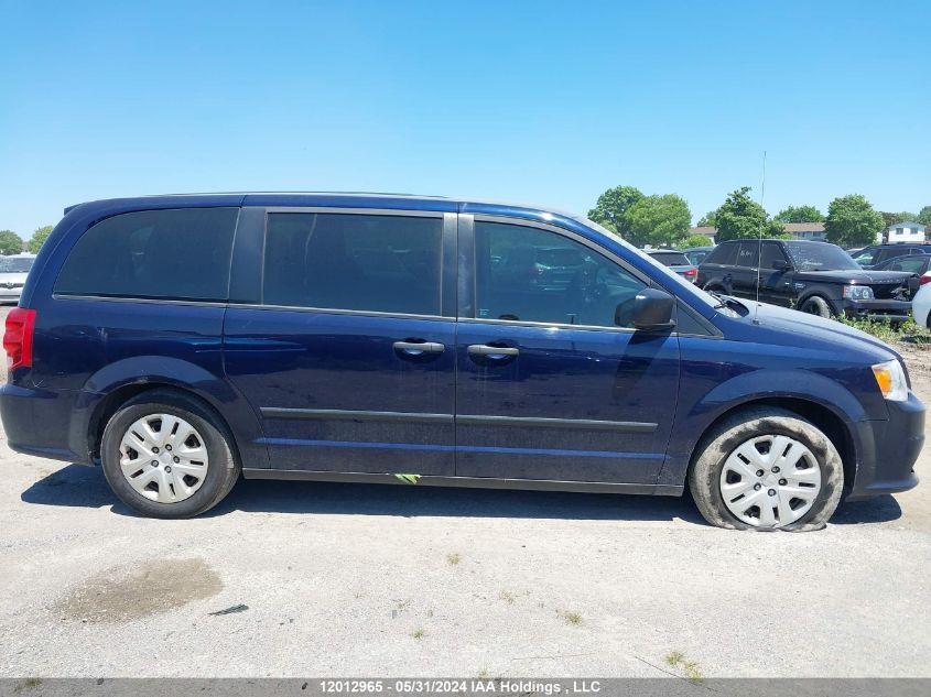 2015 Dodge Grand Caravan Se/Sxt VIN: 2C4RDGBG3FR522912 Lot: 12012965