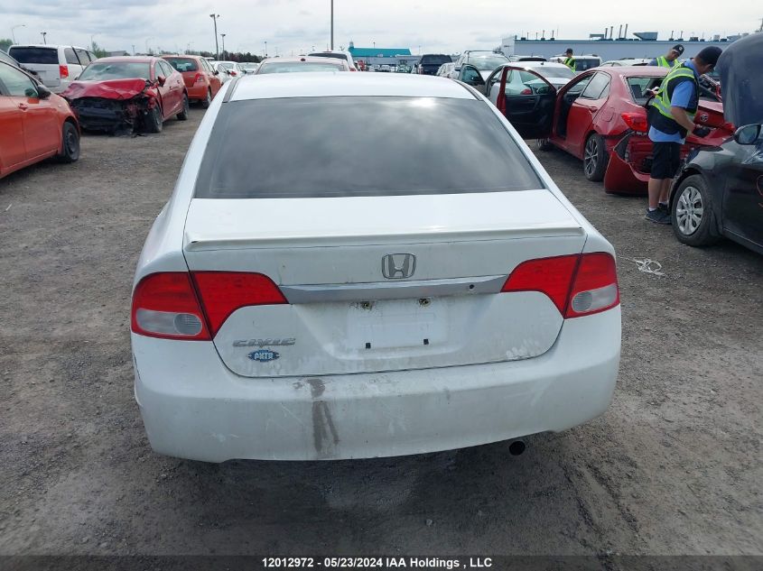 2009 Honda Civic Dx VIN: 2HGFA16299H106530 Lot: 12012972