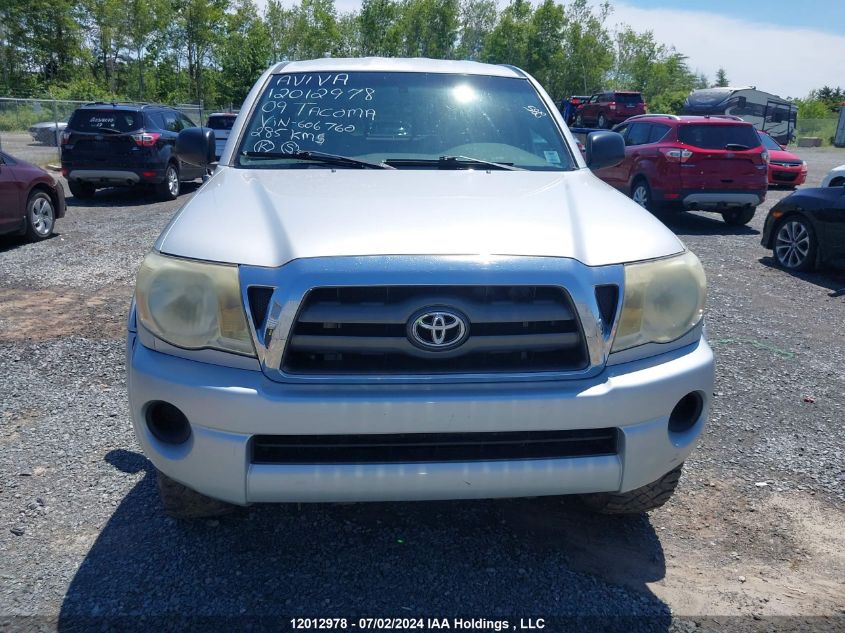2009 Toyota Tacoma Access Cab VIN: 5TEUU42N29Z606760 Lot: 12012978