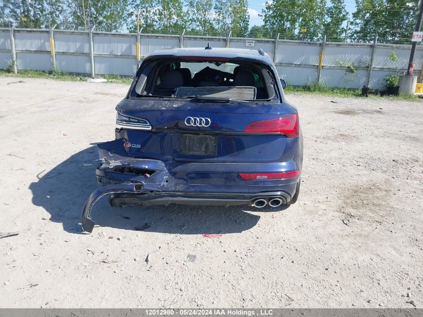 2021 Audi Q5/Sq5 VIN: WA1C4AFY7M2073343 Lot: 12012980