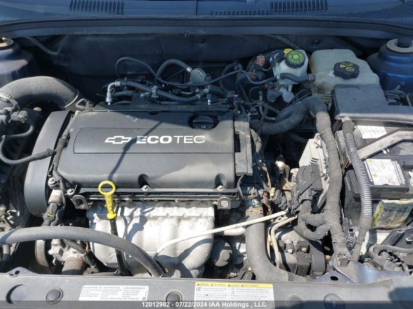 2011 Chevrolet Cruze VIN: 1G1PA5SH9B7110995 Lot: 12012982