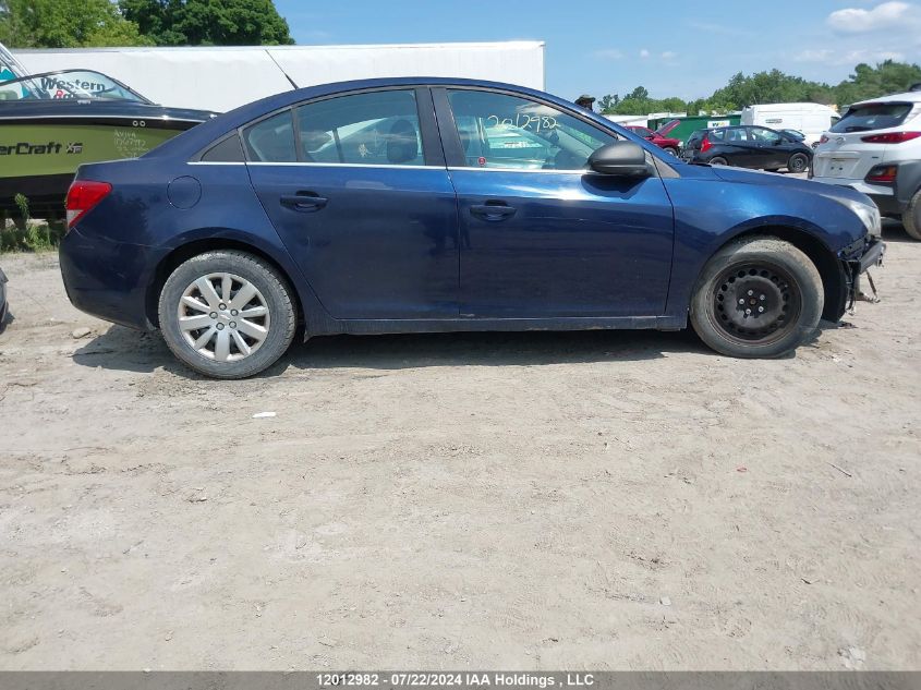 2011 Chevrolet Cruze VIN: 1G1PA5SH9B7110995 Lot: 12012982