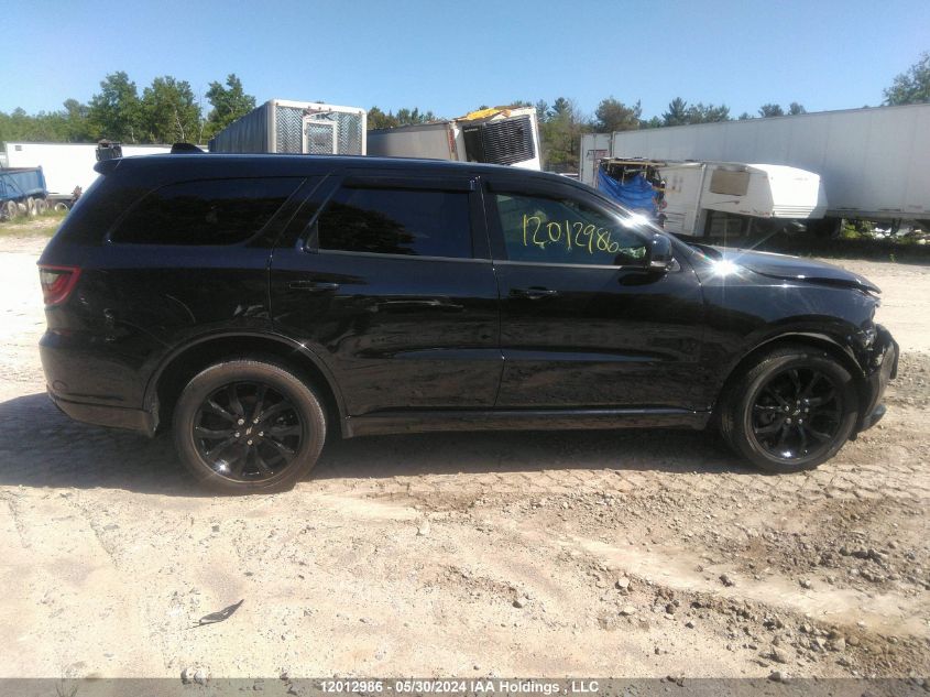 2020 Dodge Durango Gt VIN: 1C4RDJDG9LC412686 Lot: 12012986